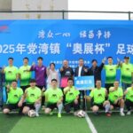 2025党湾镇“奥展杯”足球赛开幕
