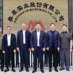 杭州省经信厅中小企业管理处赖立文处长一行莅临奥展实业、奥展航空考察交流